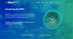 Desktop Screenshot of dustpro.com